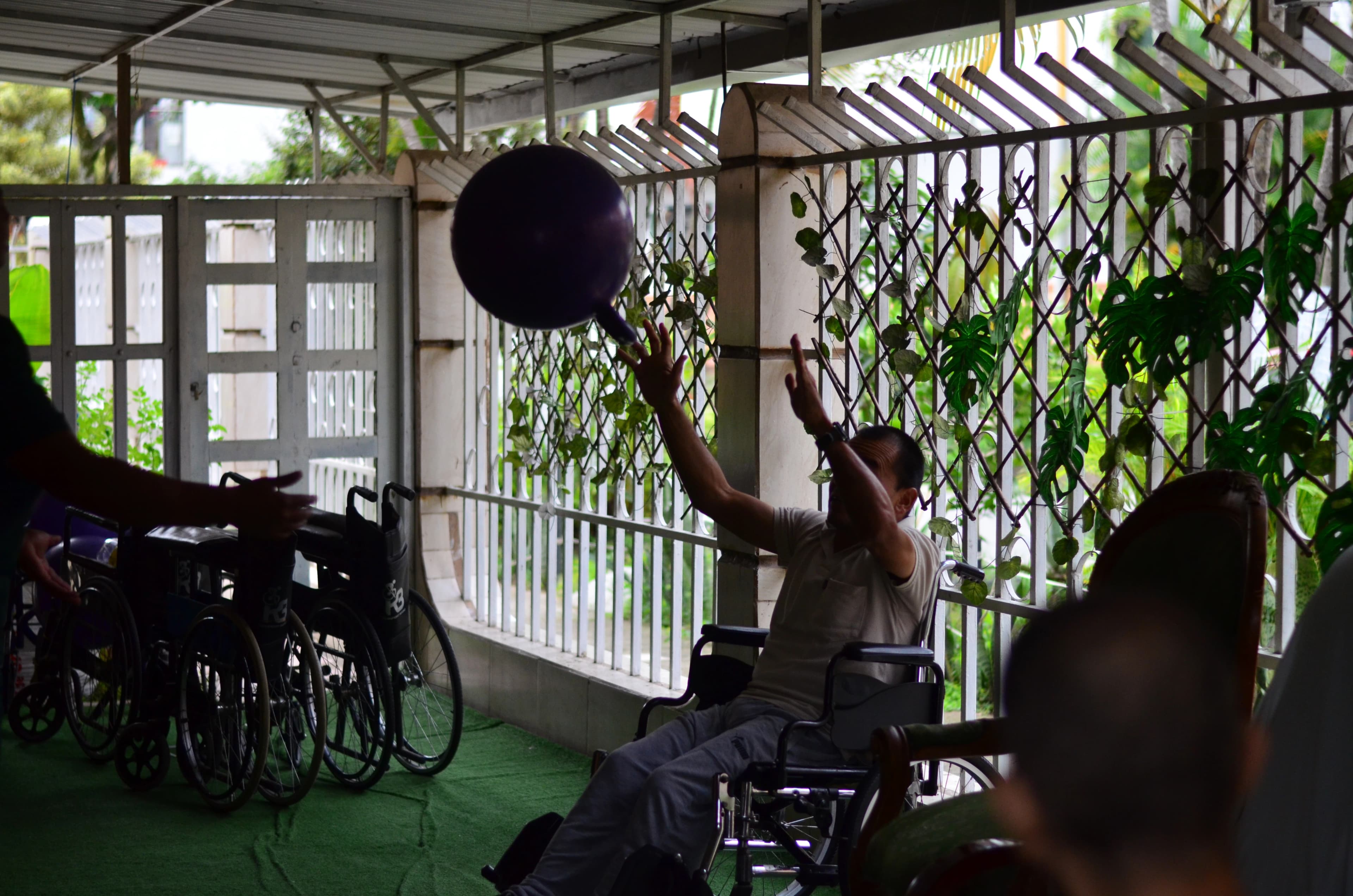 Actividad física hogar geriatrico
